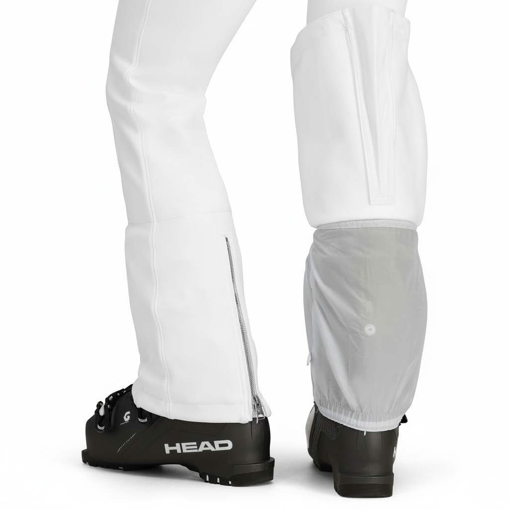 Obermeyer Katze Snowboarding Ski Suit 550 FP White Black Size 8
