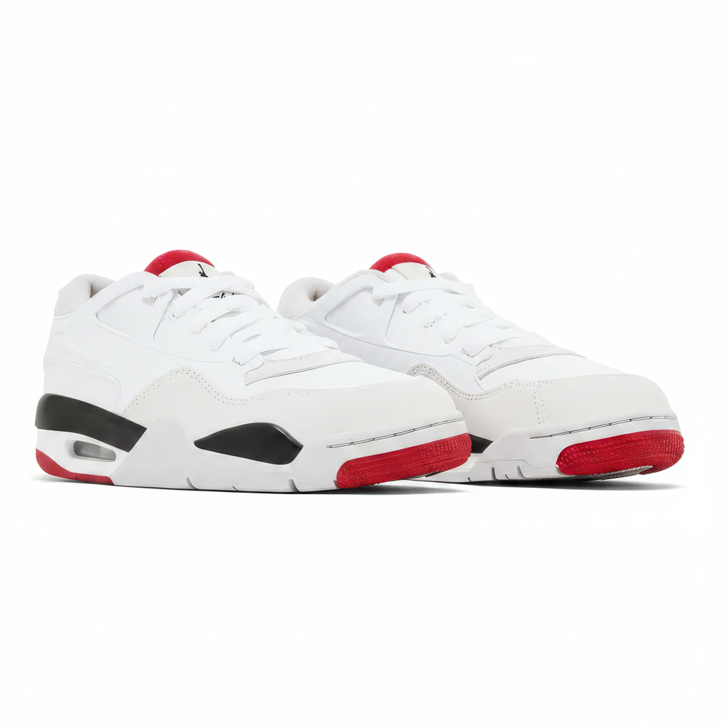 Youth Air Jordan 4 Varsity Red & Black Size 6.5Y