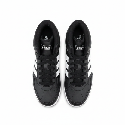 Unisex Adidas Hoop 4.0 Mid Size 8M/9W Black/White