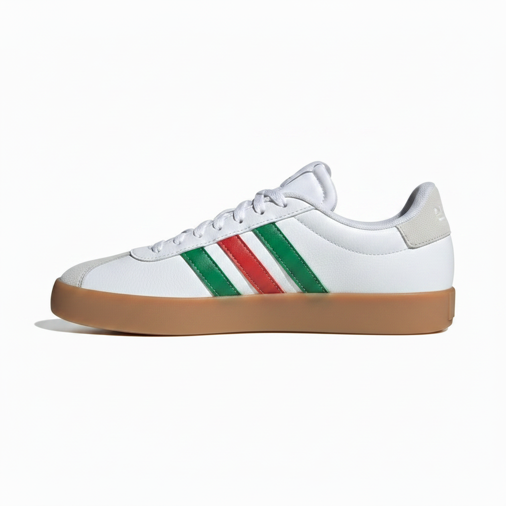 Men's Adidas VL Court 3.0 Size 11 White/Green/Red