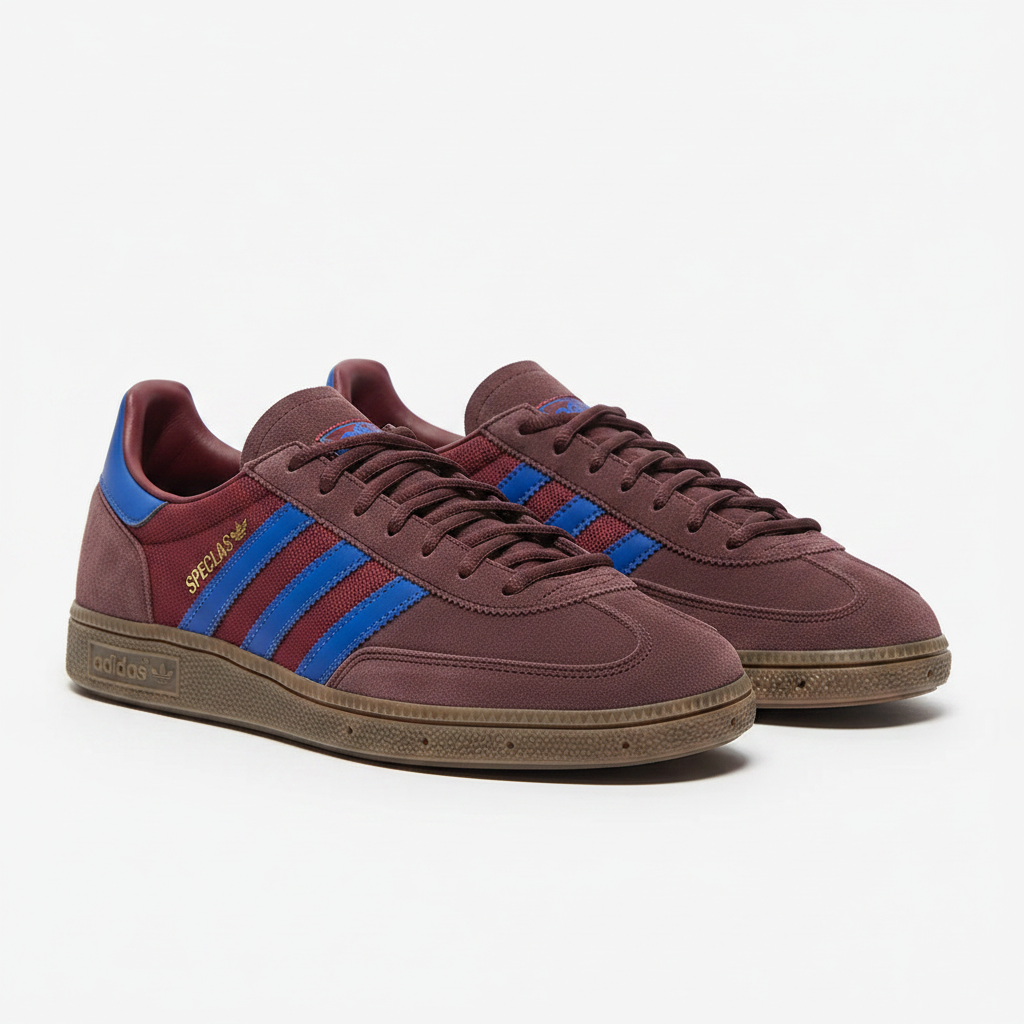 Men's Adidas Originals Handball Spezial (IF9530) Size 9 Night Red/Blue Shadow