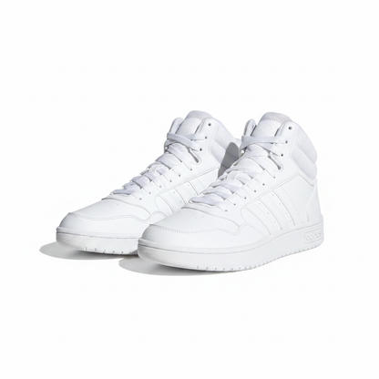 Women's Adidas Hoops Mid 3.0 Size 5 White / Dash Grey