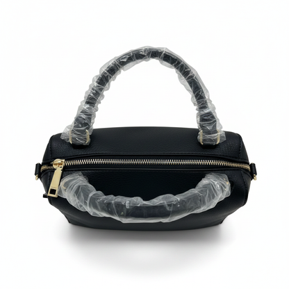 La Terre Boston Purse Black