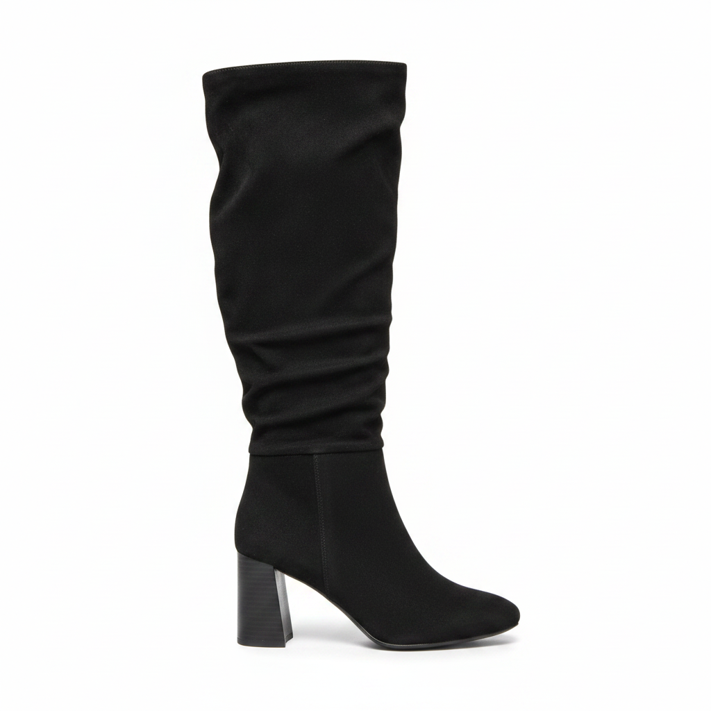 Womens Sugar Black Comfort Emerson Square Toe Boot Size 8M