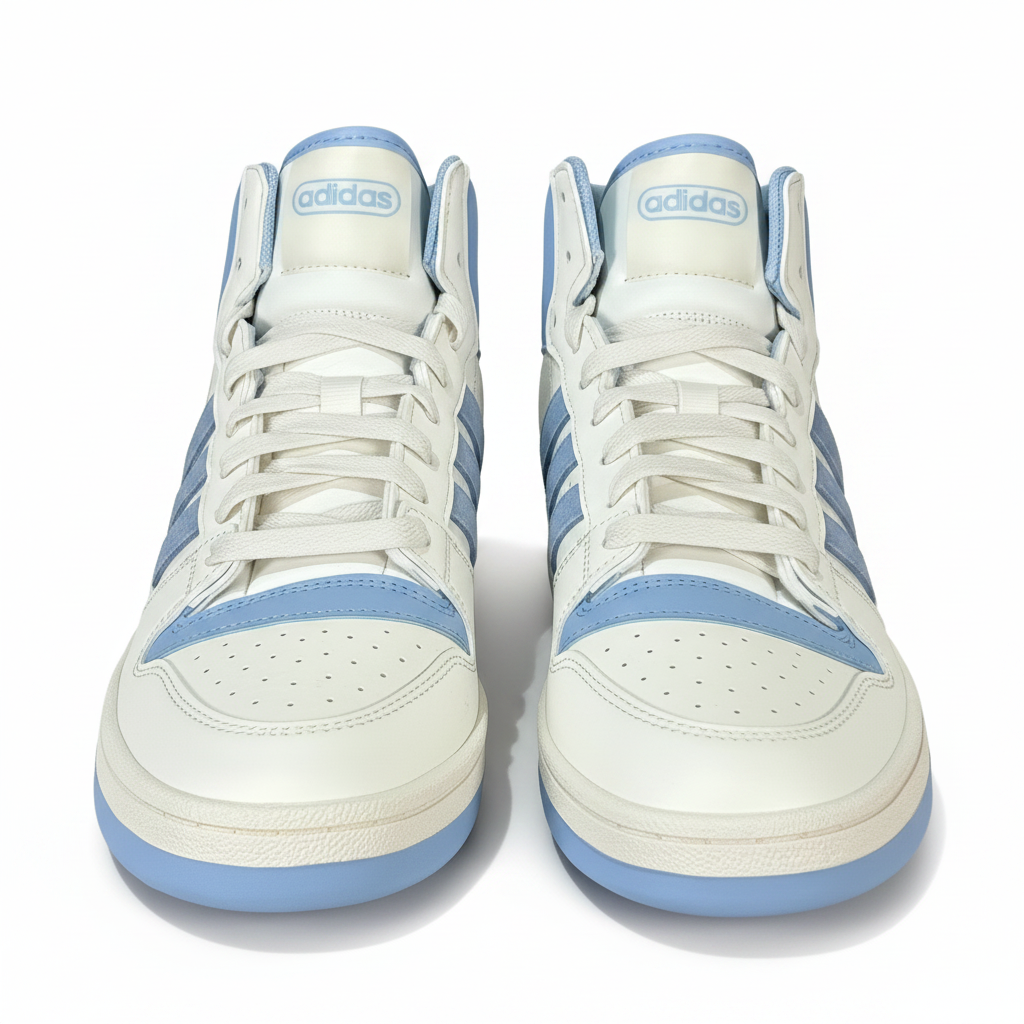 Women's Adidas Break Start Mid (IH7879) Size 8 White/Blue