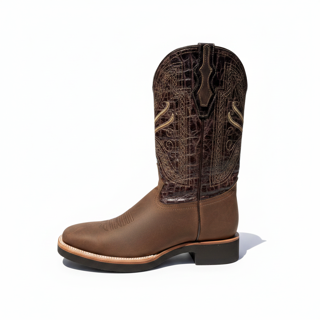 Quitacueros Mexican Handmade Cowhide Boots Size 13