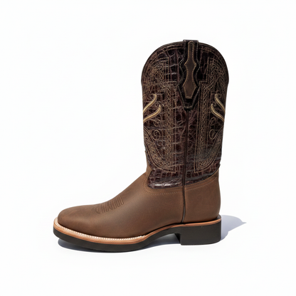 Quitacueros Mexican Handmade Cowhide Boots Size 13