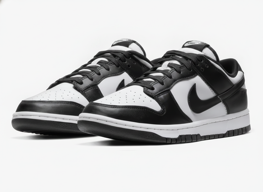 Men's Nike Dunk Low "Panda" Sneakers Size 13 White/Black-White