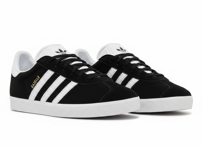 Little Kid Adidas Gazelle Athletic Shoe Size 11K Black/White