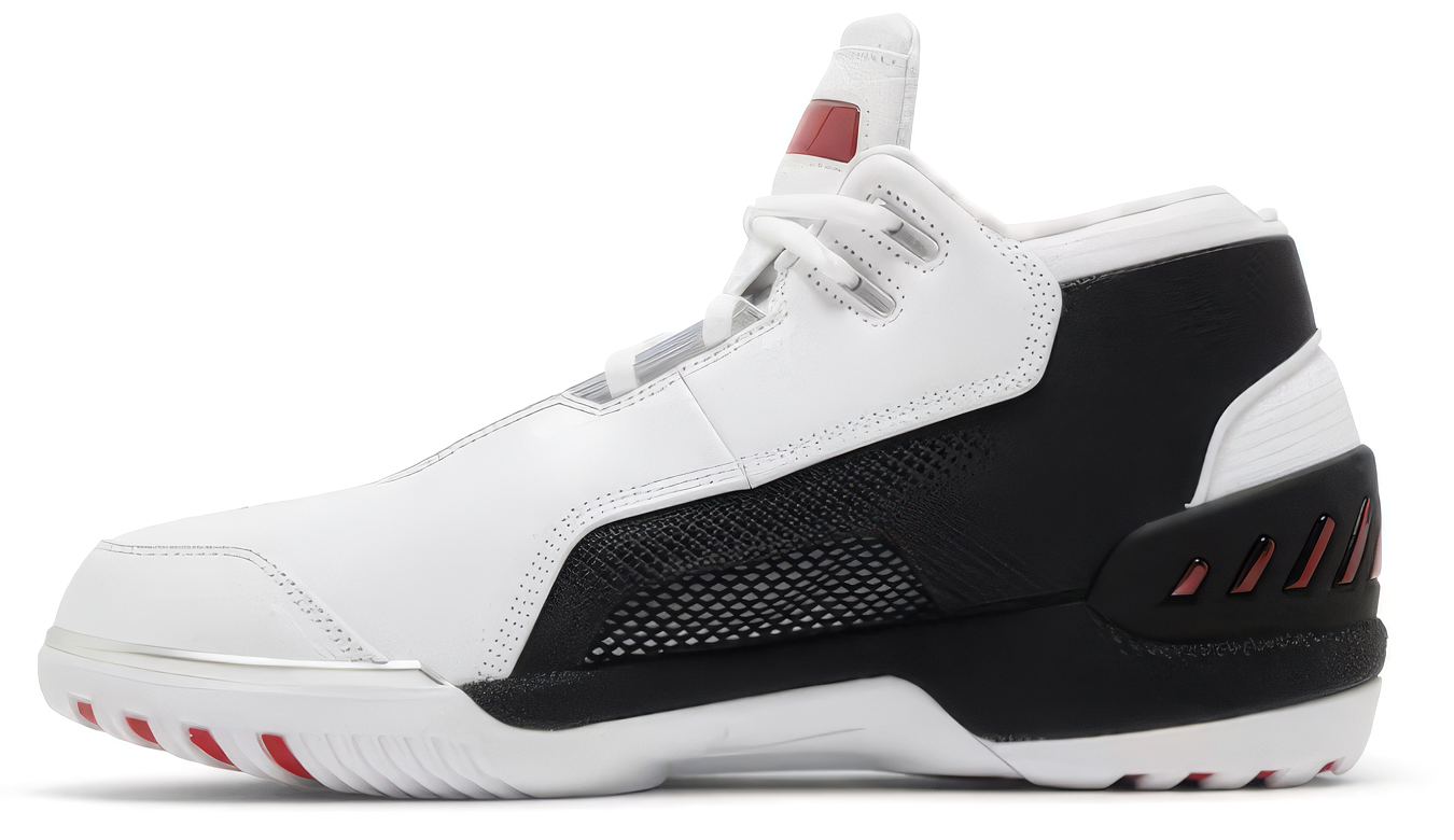 Unisex Nike Air Zoom Generation "LeBron James" Retro Debut 2023 (DV7219 100) Size 10.5M/12W White/Black - Preowned