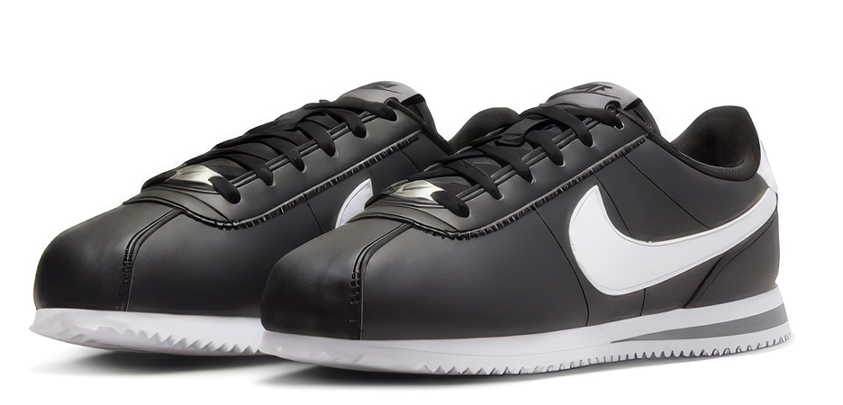 Kid's Nike Cortez (DM0950 001) Size 5Y Black/White