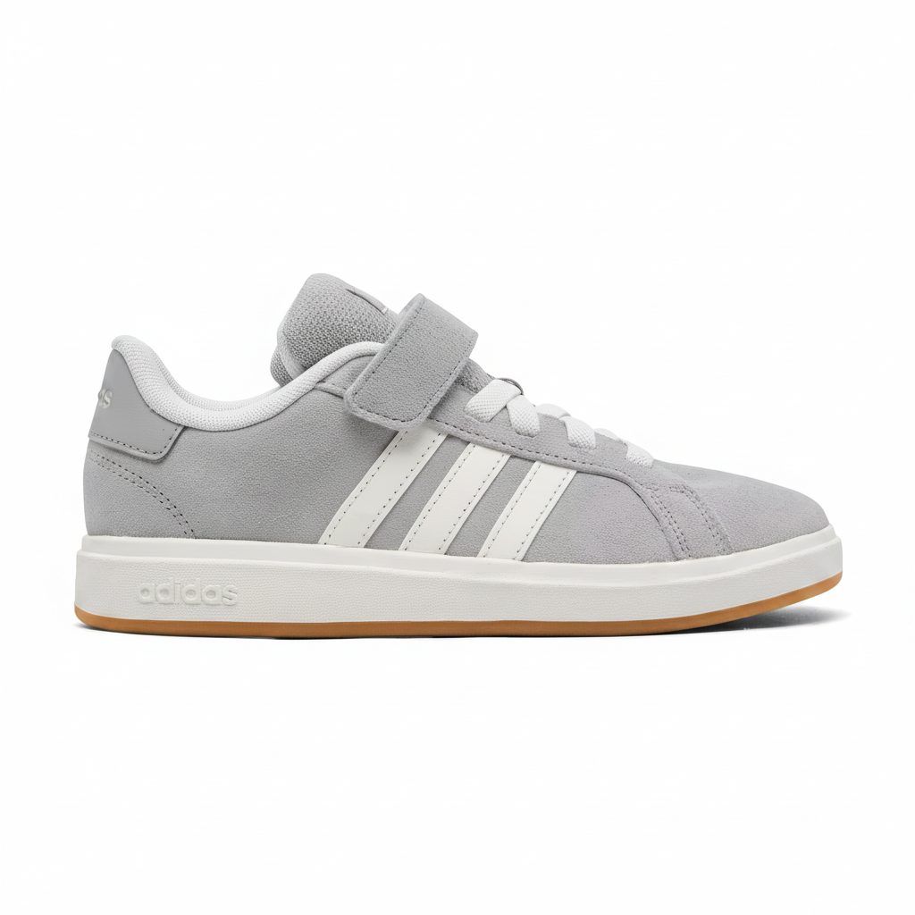 Kids' Adidas Grand Court 00s Size 1.5 Grey/White