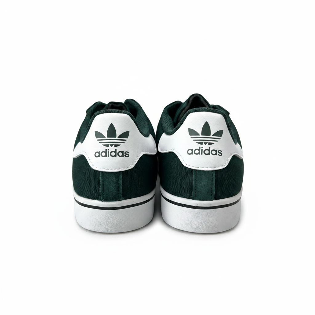 Unisex Adidas Originals Campus Vulc (JI1913) Size 13M/14W - Green Night