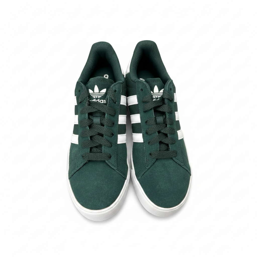 Unisex Adidas Originals Campus Vulc (JI1913) Size 13M/14W - Green Night