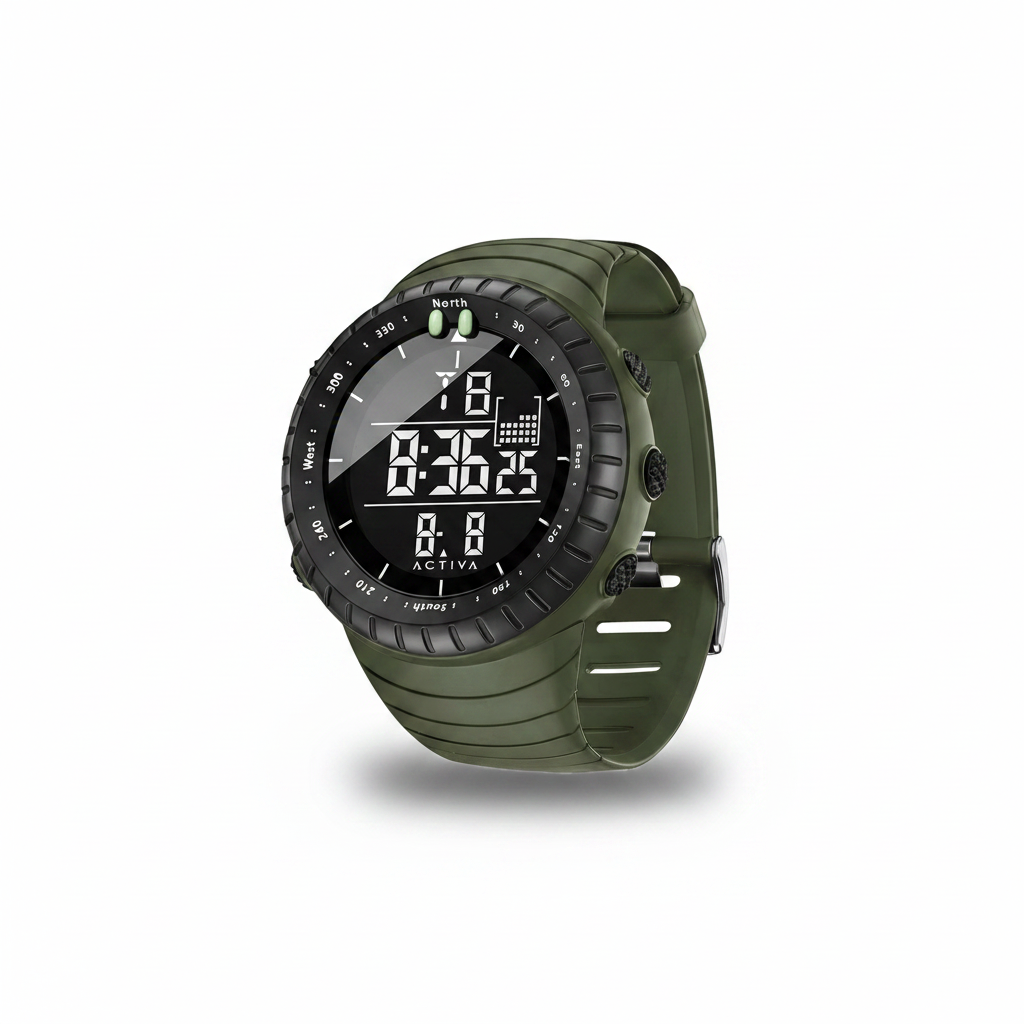 Activa Odyssey X Invicta Digital Watch 53mm Army Green ACW1237-002