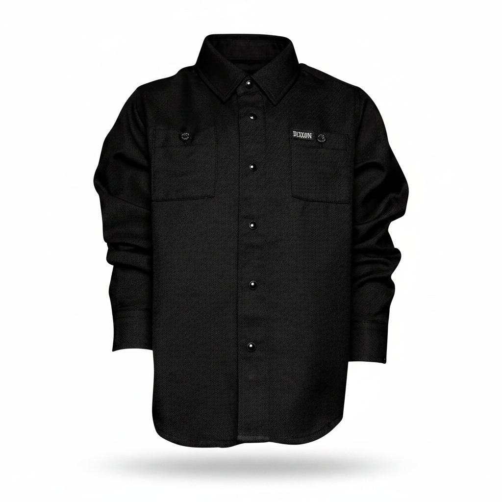 Youth Dixxon Flannel Company Outlaw Heritage Size M Black