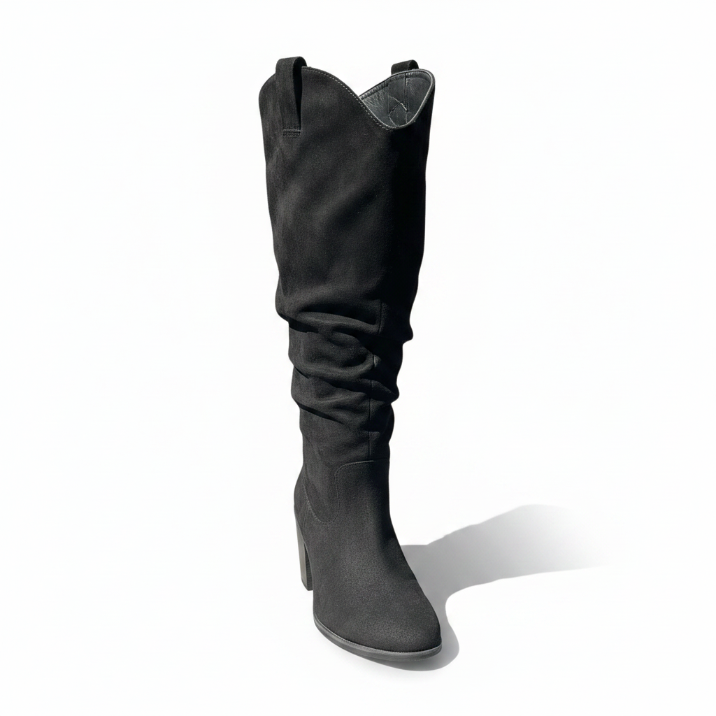 Women's Luoika Extra Wide Calf Cowboy Cowgirl Western Knee High Boots Size 11W