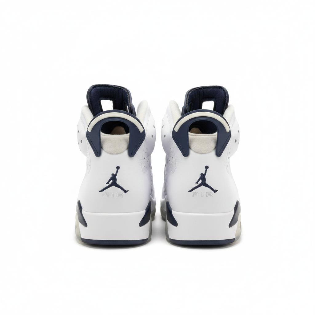 Kids Jordan 6 Retro Midnight Navy (2022) Size 7Y - Preowned