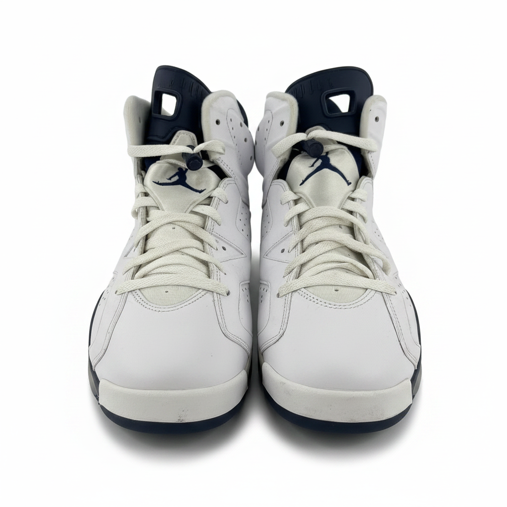 Kids Jordan 6 Retro Midnight Navy (2022) Size 7Y - Preowned
