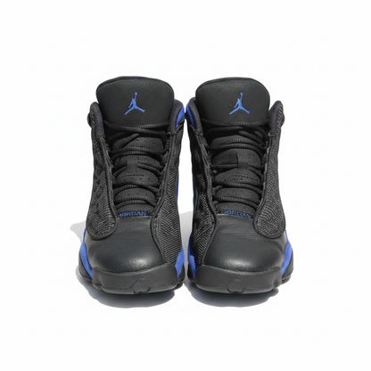 Kid's Nike Jordan 13 Retro Black Hyper Royal Size 6.5Y - Preowned