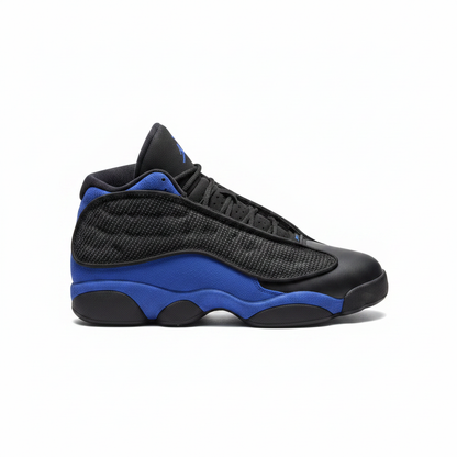 Kid's Nike Jordan 13 Retro Black Hyper Royal Size 6.5Y - Preowned
