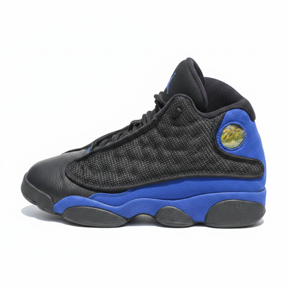 Kid's Nike Jordan 13 Retro Black Hyper Royal Size 6.5Y - Preowned
