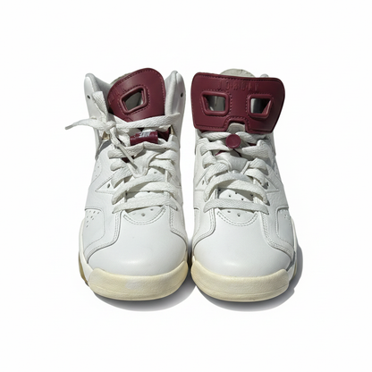 Kid's Nike Jordan 6 Retro Maroon 4Y Unisex