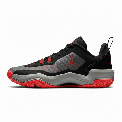 Unisex Jordan One Take 4 Bred Size 12M/13.5W Black/Grey/Red