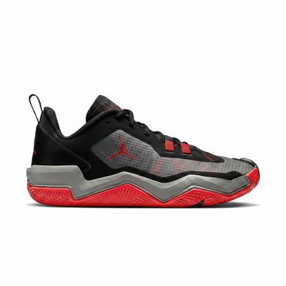 Unisex Jordan One Take 4 Bred Size 12M/13.5W Black/Grey/Red