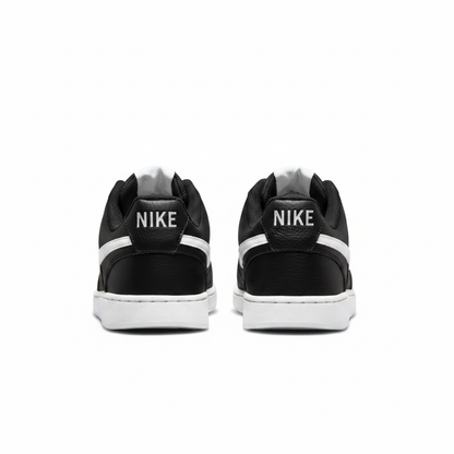 Unisex Nike Court Vision Low Next Nature Size 9.5M / 11W Black/White