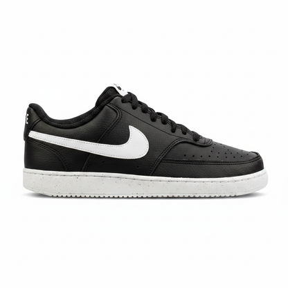 Unisex Nike Court Vision Low Next Nature Size 9.5M / 11W Black/White