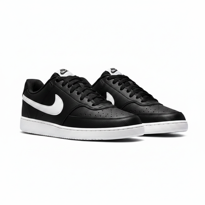 Unisex Nike Court Vision Low Next Nature Size 9.5M / 11W Black/White