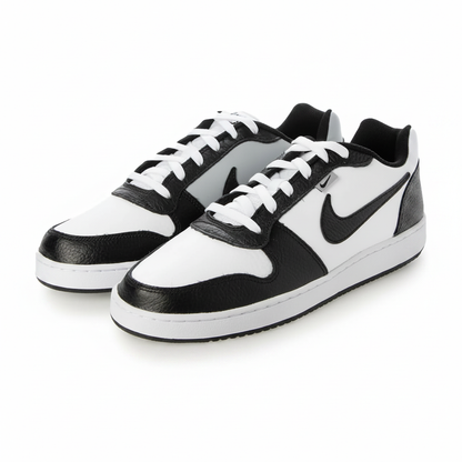 Men's Nike Ebernon Low Premium Size 13 White/Black/Wolf Grey