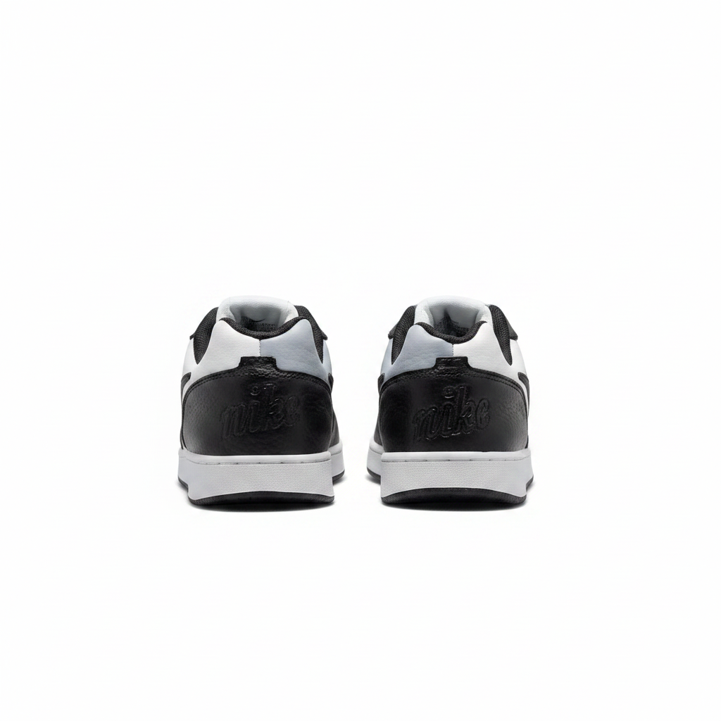 Men's Nike Ebernon Low Premium Size 13 White/Black/Wolf Grey