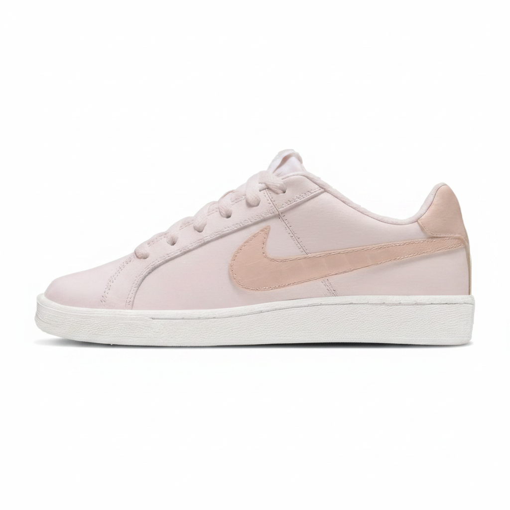 Women's Nike Court Royale Trainers (749867 603) Size 6.5 Barley Rose/White/Fossil Stone
