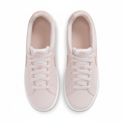 Women's Nike Court Royale Trainers (749867 603) Size 6.5 Barley Rose/White/Fossil Stone