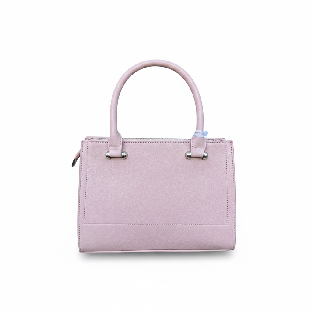 La Terre Light Pink Satchel Purse