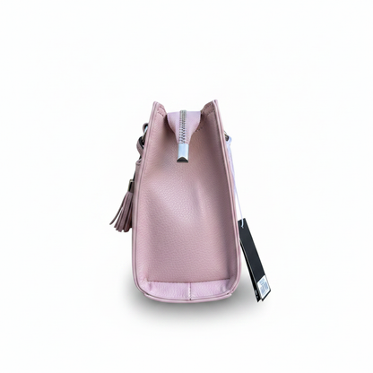 La Terre Light Pink Satchel Purse