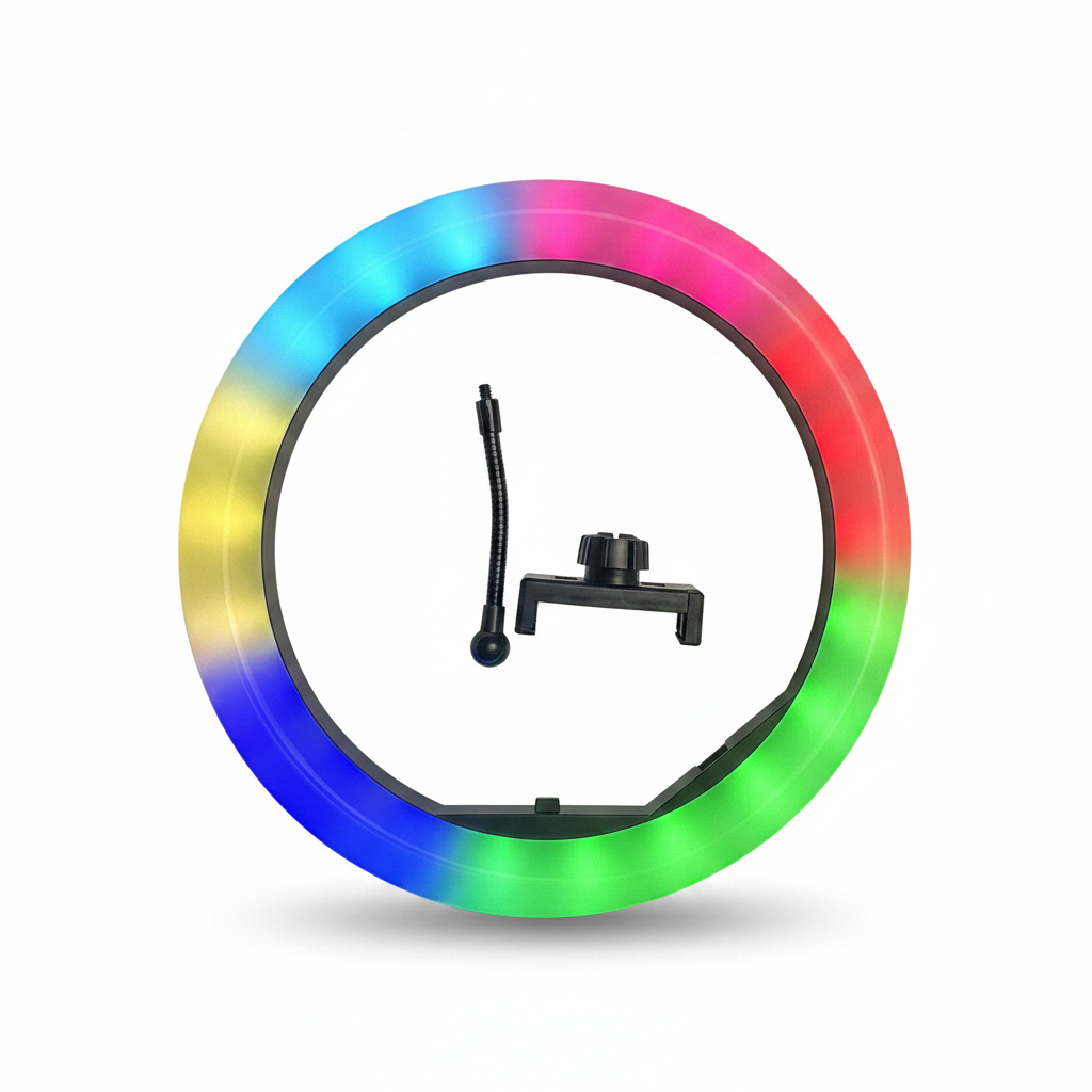 12' RGB LED Soft Ring Light Tripod (MJ30)