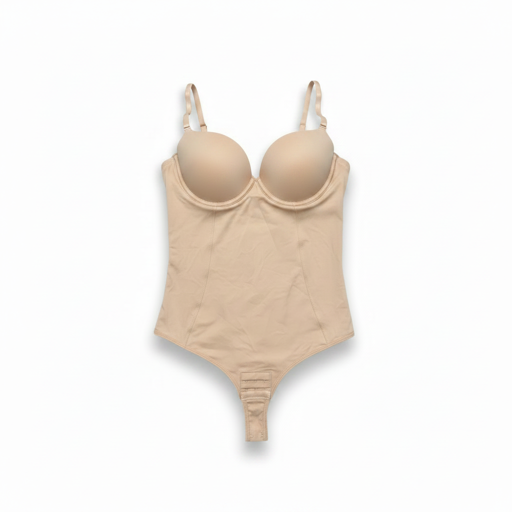 Women's SKPNCV Apricot Strapless Body Shaper Size Medium
