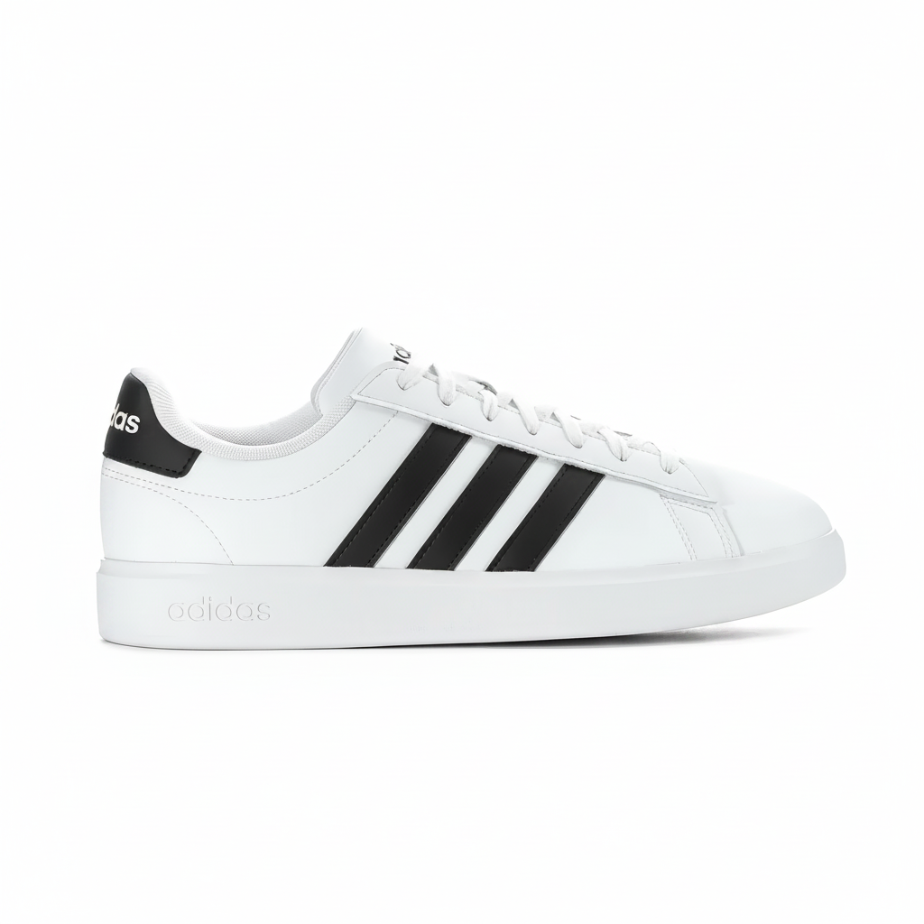 Men's Adidas Grand Court 2.0 (GW9195) Size 10.5 White/Black