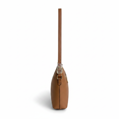 La Terre Light Brown Crossbody Purse