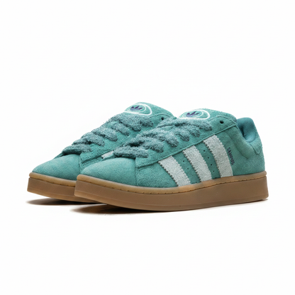 Women's Adidas Campus '00s Athletic Shoe Size 6 Green /Aqua /Purple