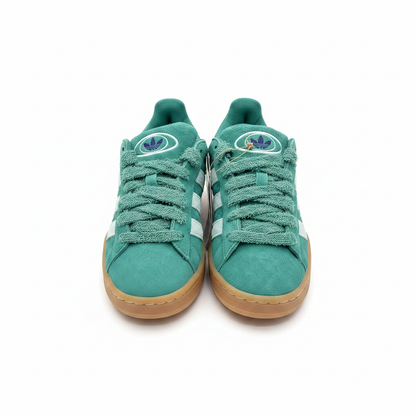 Women's Adidas Campus '00s Athletic Shoe Size 6 Green /Aqua /Purple
