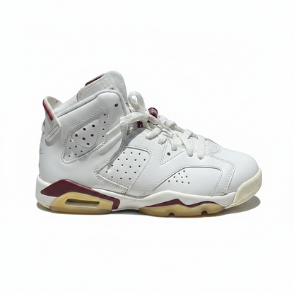 Kid's Nike Jordan 6 Retro Maroon 4Y Unisex