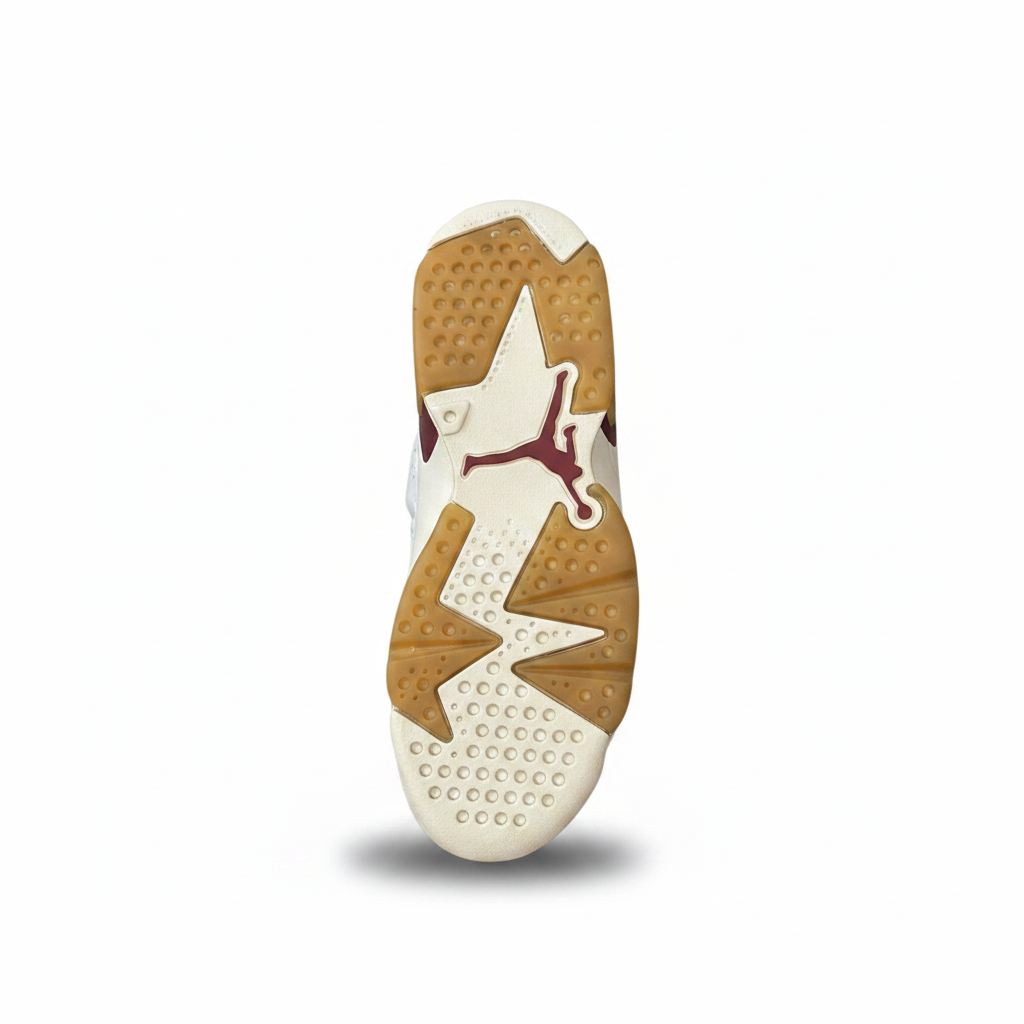 Kid's Nike Jordan 6 Retro Maroon 4Y Unisex