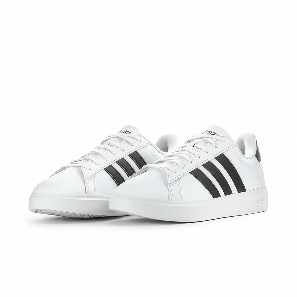 Men's Adidas Grand Court 2.0 (GW9195) Size 10.5 White/Black
