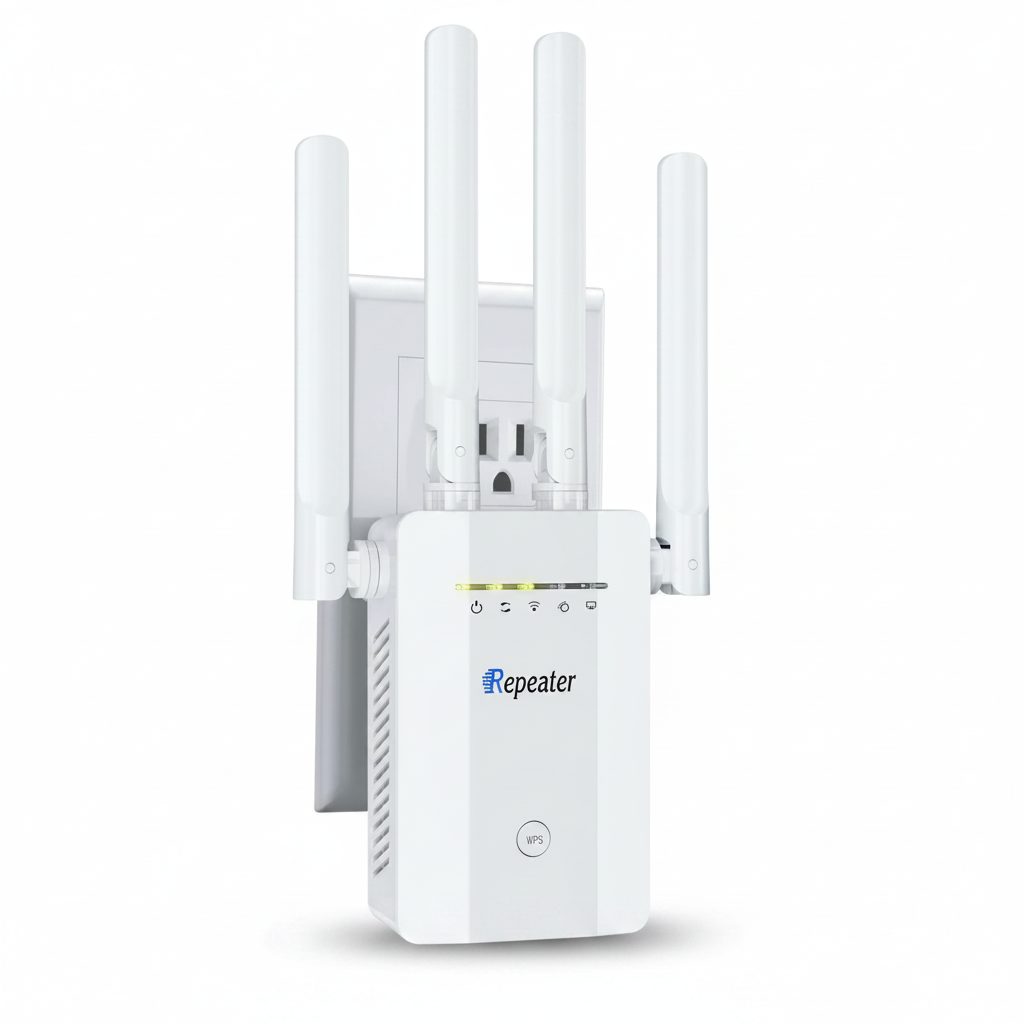 2026 New WiFi Extender Signal Booster, 8X Faster Access Point with Ethernet Por