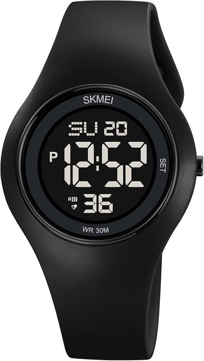 Women's SKMEI 10mm 2026 Digital Watch Black