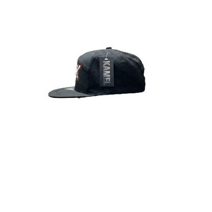 7 Panel Hydro Performance Flat Bill Snapback Trucker Cap - Fuck